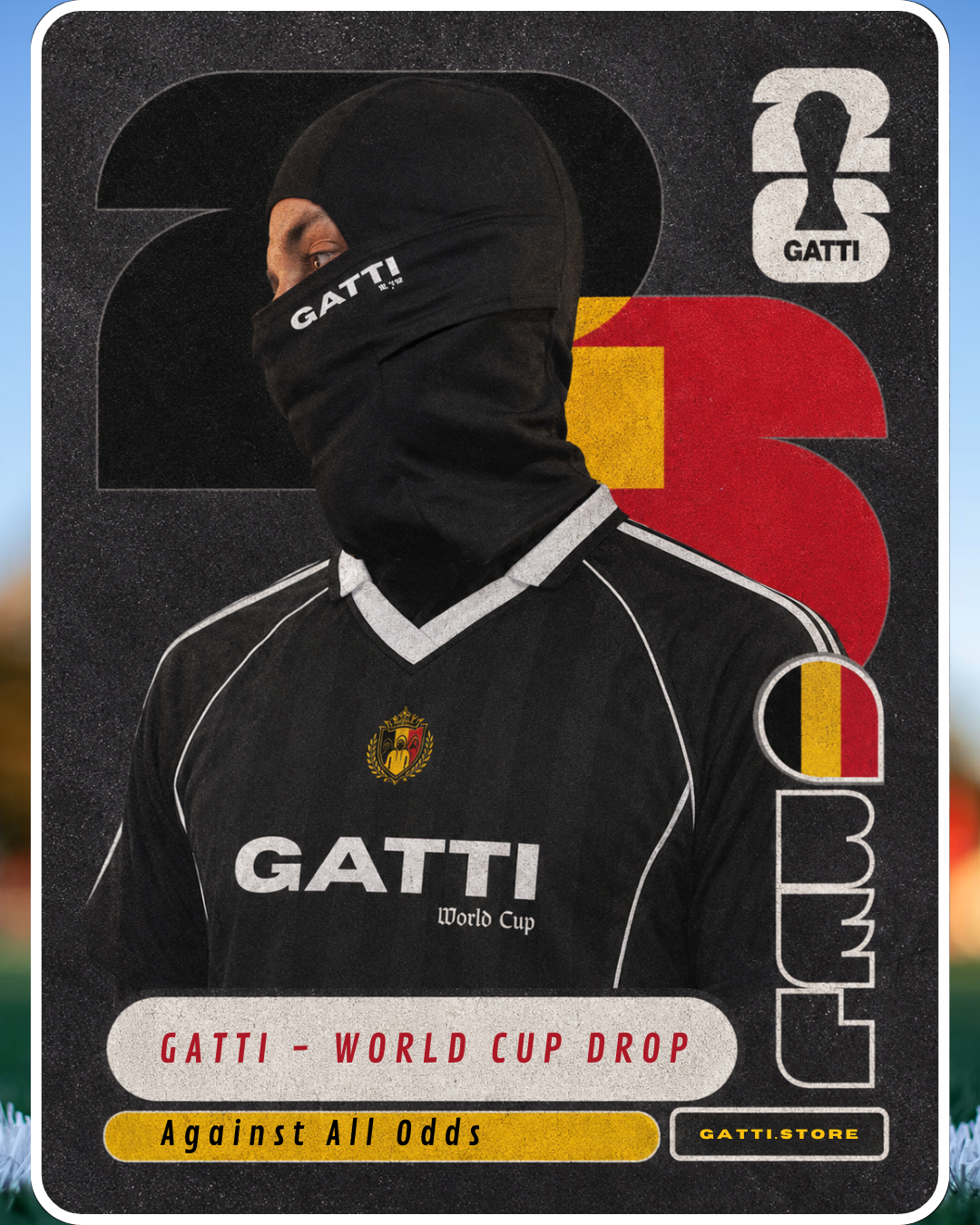 Jersey Belgium GATTI World Cup
