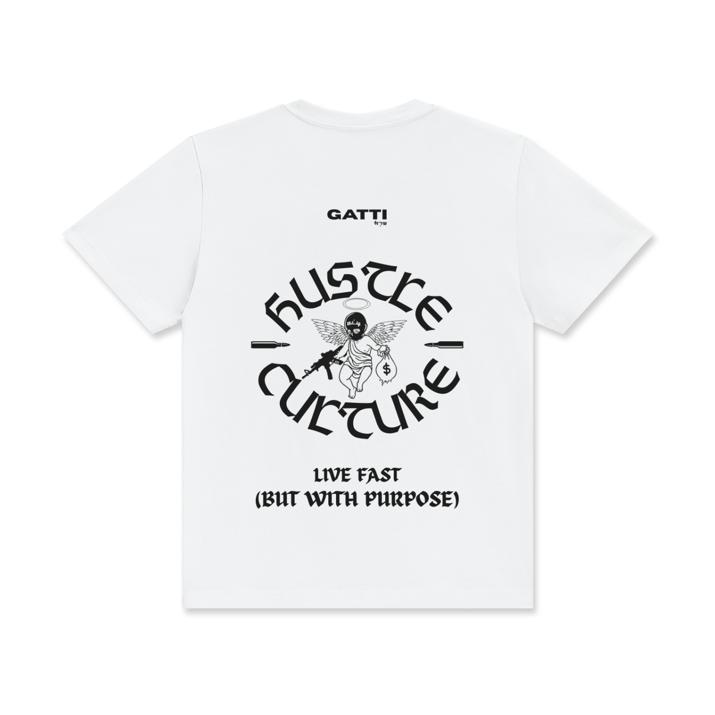 T-Shirt Hustle Culture - White Series