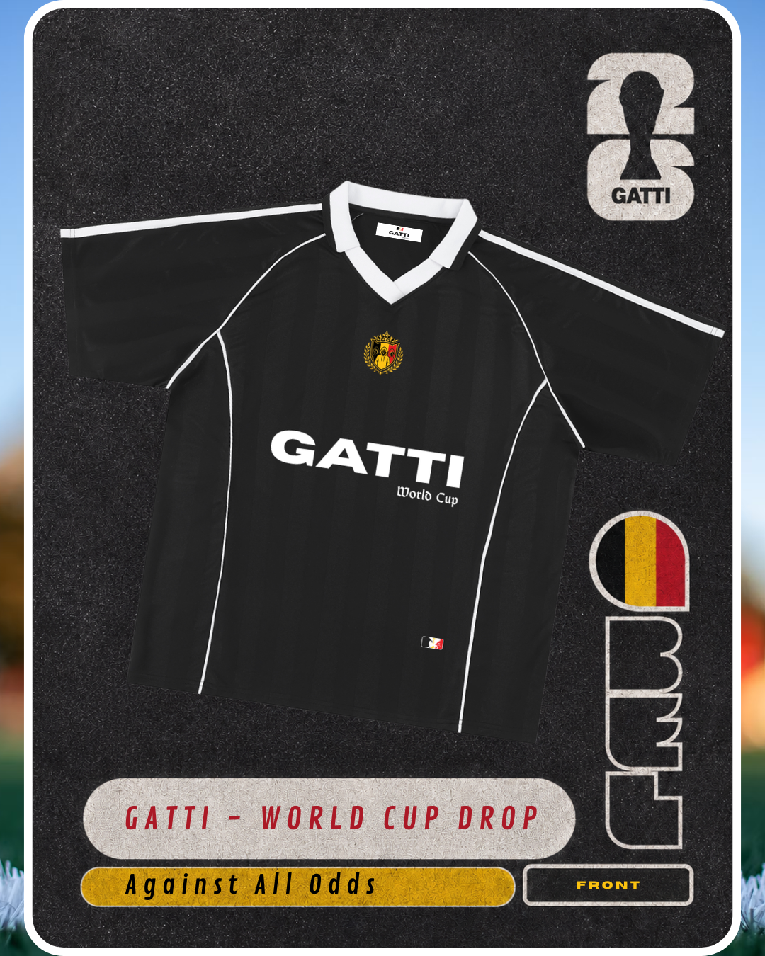 Jersey Belgium GATTI World Cup
